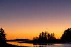 Sunset at Willapa National Wildlife Refuge in Washington State, USA Art Print